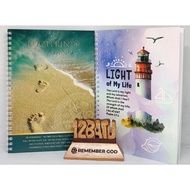 JOURNAL LIGHT & FOOTPRINTS SOFT COVER NOTEBOOK