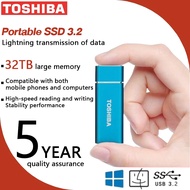 TOSHBA Portable SSD 32TB flash memory External Hard Drive Suitable for mobile phones and computers
