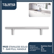 Tajima T Bar Stainless Solid Handle Kitchen Cabinet Handle 9925 Series