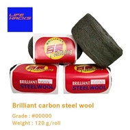 Steel Wool #0000 & #00000 grade for cleaning, polishing metal and glass windows