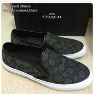 coach slip on shoes original sepatu slipon ori authentic preloved