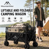 MOUNTAINHIKER 500L Wagon Trolley Camping Foldable Shopping Trolley Wagon Troli Camping Wagon Table T