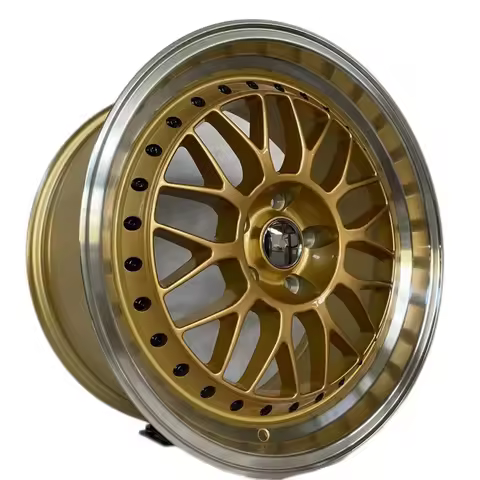 16 17 18 Inch Bright Black 4X100 5X114.3 Milling Aluminum Alloy Rims