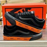 WTAPS x Vans Old Skool series LX low cut board shoes for both men and women, black and red