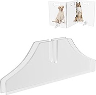 Acrylic Support Feet for Clear Dog Gate & Playpen, Freestanding Stability Base, Transparent Replacem