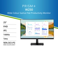 PRISM+ W250 | 25" IPS 144Hz Productivity Monitor Gaming Monitor [1920 x 1080]