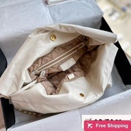 22bag Upgraded Garbage Bag White Gilt Chain Bag