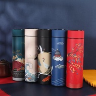 TERMOS H8888 - 480ml Hot Water Thermos Oriental Stainless Sensor Thermos 304 Unique Images