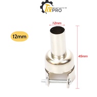 12mm torch cap with retaining screw for torch station 898, 850, 852D 852D+, 950 850A 22mm diameter