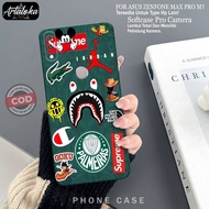 Case Hp Asus Zenfone Max Pro M1 Softcase Pro Camera Silicone Tpu Softcase Asus Zenfone Max Pro M1 Fashion Case BRANDED Cute Case Case Flexible Hp Accessories Phone Protector