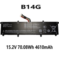 B14G 271446414S 15.2V 70.08Wh 4610mAh Laptop Battery For Tongfang Chaorui L860-T2 12PIN 12Lines