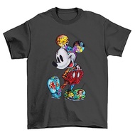 new  MICKEY mouse XS- 3XL  disney popcloset tshirt woman men cartoon baju t shirt perempuan lelaki t