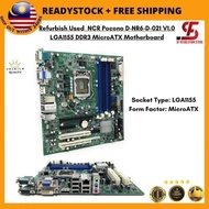 Refurbish Used  NCR Pocono D-NR6-D-021 V1.0 LGA1155 DDR3 MicroATX Motherboard