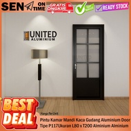 United Aluminum Co Id Bathroom Glass Door Warehouse List Ornament Type P117 Black Brown White Silver
