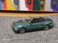 1/64 Matchbox Mercedes benz CLK convertible diecast 1:60