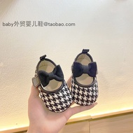 Spring Autumn Newborn Baby 0-1 Years Old 8 Months Female Baby 100 Days Old Princess Style Soft-Soled