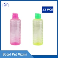 12PCS - Vizmi 750 Pet Bottle - Plastic Drinking Bottle - Tumbler Bottle - Water Bottle - 750ml Drink