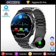2023 New ECG+PPG Smart Watch Men Blood Pressure Heart Rate Watches IP68 Waterproof Fitness Tracker Smartwatch For Huawei Xiaomi