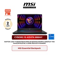MSI Cyborg 15 A13VFK-886MY/A13VEK-887MY (i7-13620H/16GB/512GB SSD/15.6" FHD/RTX 4060/RTX 4050/W11/2Y