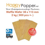 Happypopper Ais Krim Aiskrim Ice Cream Cone Waffle Wafer Biskut Biscuit 2kg 900 pcs +-