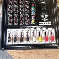 audio mixer rakitan 4 ch komplit