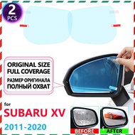 Full Cover Anti Fog Rainproof Film Rearview Mirror for Subaru XV Crosstrek WRX STI 2011~2020 Car Accessories 2012 2014 2016 2018