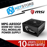 MSI MPG A850GF 850W 80 PLUS GOLD FULL MODULAR POWER SUPPLY - MPG A850GF