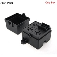 iriisy DC12V/24V Auto Car Truck 3 Way Fuse Holder Relay Holder Circuit Fuse Relay Holder 4-Pin or 5-
