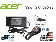 Acer 180W 5.5*1.7mm 19.5V-9.23A AC Charger for Acer Nitro 5 7 Gaming Laptop AN515-44 AN515-51 AN515-
