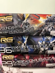 RG hi nu gundam sazabi nu fin funnel effect set