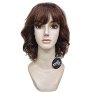 PROMO / TERMURAH WIG HUMAN HAIR SEBAHU CURLY WIG RAMBUT ASLI ELLA