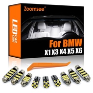 Zoomsee Top Canbus Car LED Lamp Interior Indoor Dome Map Light Bulb Kit For BMW X1 E84 X3 E83 F25 X4 F26 X5 E53 X70 X6 E