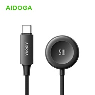 สายชาร์จแม่เหล็กพกพาสำหรับ Apple Watch s10 se s9 s8 s7 ultra2 1