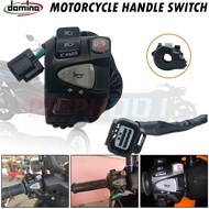 Domino Handle Switch For Honda Click150 / VARIO150 With Passing Light and Hazard Light Plug and Play
