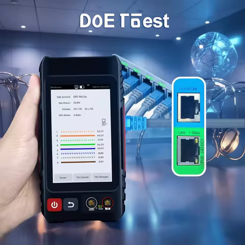 WANGLU Network Cable Tester RJ45 Tester Cable Tracker LAN Tester Network Tool Kit UTP Cable Tester P