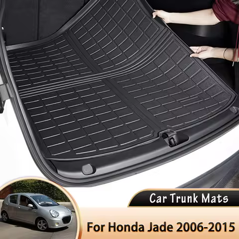 for Geely LC Panda GX2 EV Yulu EV2 2009~2016 Car Rear Trunk Mat Waterproof Protective Liner Trunk Tr
