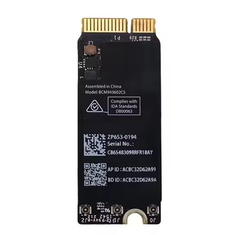 Wireless Card Wifi Airport Card Bcm943602CS Wifi Card for Macbook Pro Retina 13Inch 15Inch A1398 A15