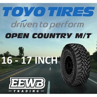 (POSTAGE) TOYO OPEN COUNTRY M/T NEW 2022 TIRES TYRE TAYAR 16/17 INCH