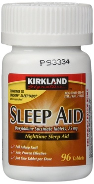 Signature Nighttime Sleep Aid 25mg - 96 Tablets Kirkland Signature Nighttime Sleep Aid 25mg - 96 Tab