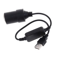 5V to 12V USB power converter to car charger plug