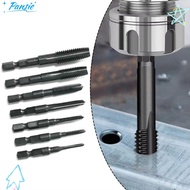 PANSIE Screw Thread Bit, HSS Hex Shank M3 M5 M6 M8 M10 M12 Tap Drill Bit, Portable Multi-function Hi