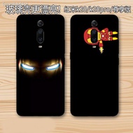 ●☏✲Xiaomi 9T/9T pro creative iron man mobile phone case soft silicone redmi red rice k20pro exclusiv