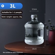 Food Grade Transparent Water Container 5L