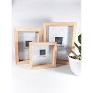 4R Photo Frame Bundling Package + 3R Wooden Frame - Home Decoration Photo Frame