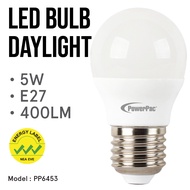 PowerPac LED Bulb LED Light x2 E14/E27 5W (PP6451/PP6453)