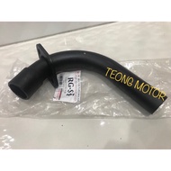 RG110 STANDARD EXHAUST NECK/ MANIFOLD WITH BRACKET BLACK