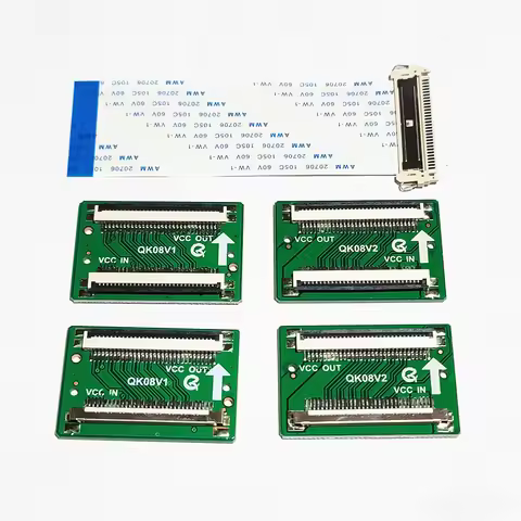 10PCS/ Screen cable definition turn board adapter FPC to FPC HD LVDS to FPC cable adapter QK0801A QK