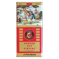 Pocheon 300g Korean Canned Dried Panax Red Ginseng 6 Years Cut Grade 300-Small (34 Roots), Natural I