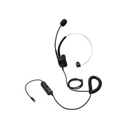 AGPtEK hands-free * call center headset with noise canceling microphone Telephone-compatible business headset (4-pin RJ9 one ear)