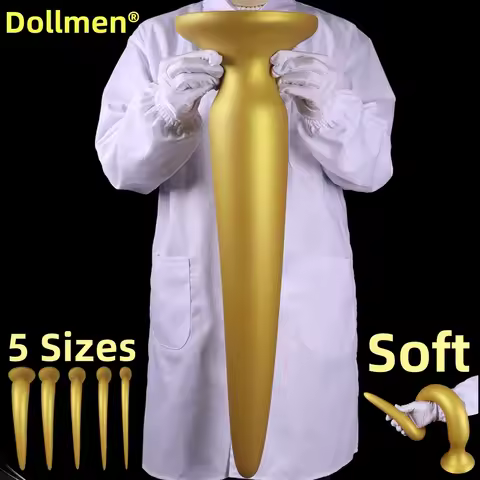 Huge Anal Plug Big Butt Plug Women Long Whip Tail Deep Stimulation Soft Skin Feel Buttplog Male Mast